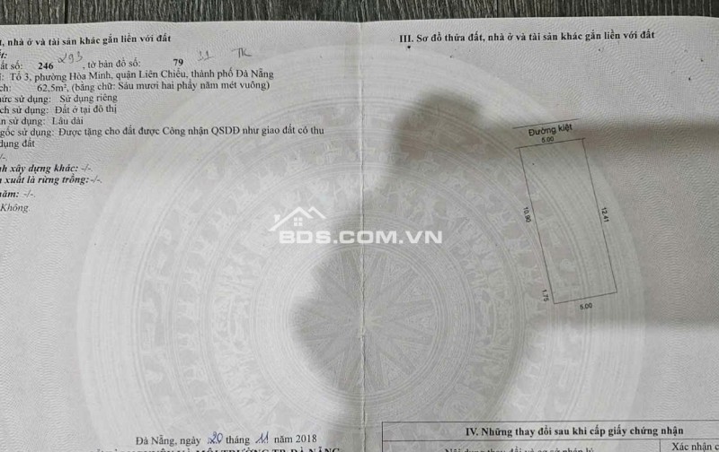 BÁN ĐẤT KIỆT Ô TÔ K154 NGUYỄN NHƯ HẠNH – KIỆT CHÍNH