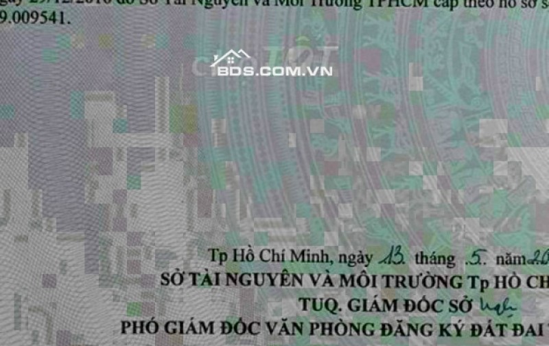 Chính chủ. Nhà Mặt Tiền Đường số 5 P17 GV . DT 4 x 20