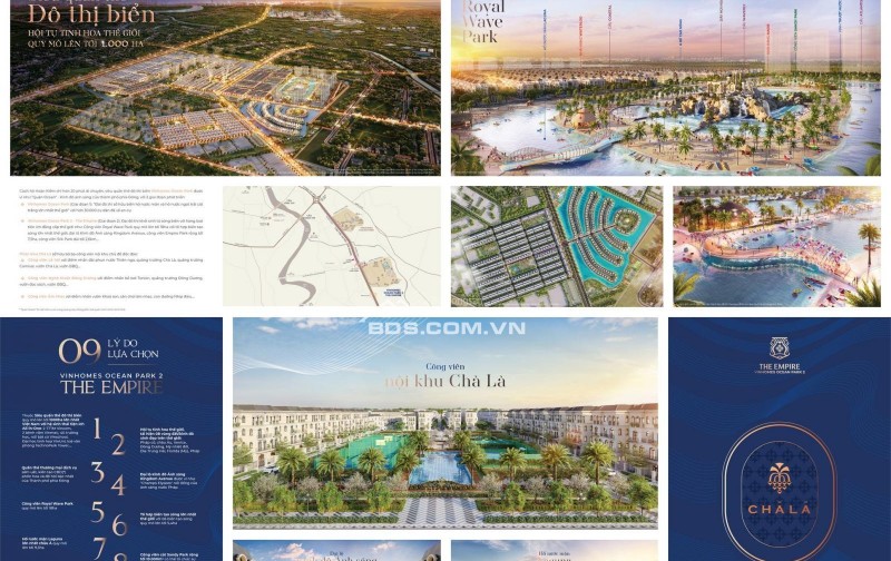 Bán các căn liền kề biệt thự khu Chà Là Vinhomes Ocean Park 2 The Empire Hưng Yên