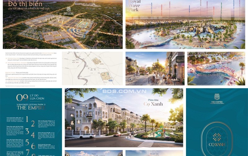 Bán các căn liền kề biệt thự khu Cọ Xanh Vinhomes Ocean Park 2 The Empire Hưng Yên