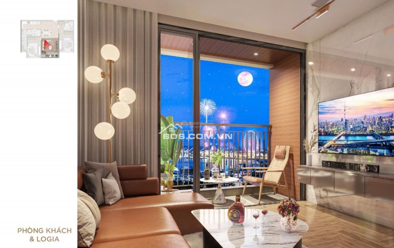 The Sang tầng cao view pháo hoa ĐN Downtown - Chính chủ bán căn 2PN - Cam kết giá tốt nhất thị trường