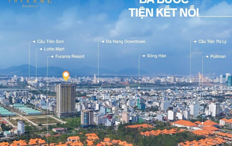 The Sang tầng cao view pháo hoa ĐN Downtown - Chính chủ bán căn 2PN - Cam kết giá tốt nhất thị trường