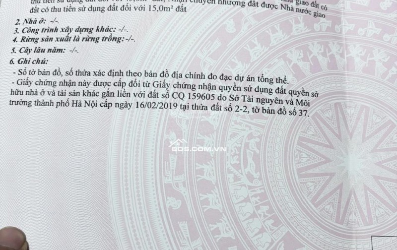 CHÍNH CHỦ BÁN GẤP ĐẤT THỔ CƯ SẴN SỔ TẠI ĐẠI MẠCH-ĐÔNG ANH
