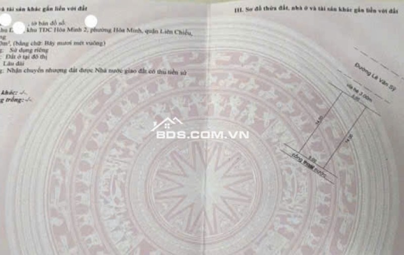 Bán nhà C4 đường Lê Văn Sỹ - trục thông Hồ Tùng Mậu