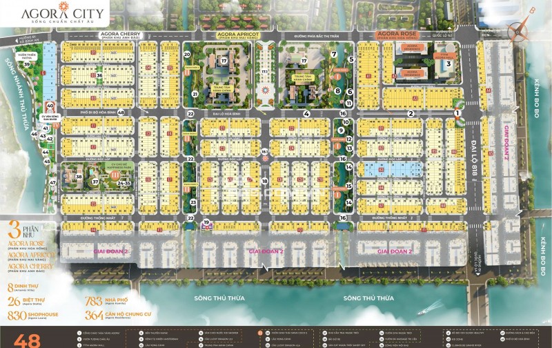 Cần Bán Đất 2 Mặt Tiền Tỉnh Lộ 818 Tiện Kinh Doanh Buôn Bán Tại Agora City - KĐT Thương Mại Hàng Chính Thủ Thừa