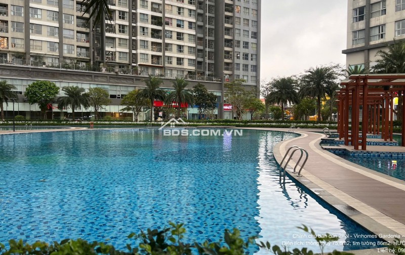 Ở NGAY CHÍNH CHỦ BÁN CĂN 2PN + 2VS -76m2- Vinhomes Gardenia - MỸ ĐÌNH FULL NỘI THẤT