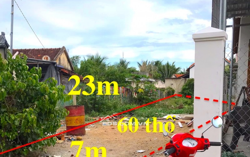 Chính chủ cần ra lô đất vuông vức tại Quảng Cư, Ninh Trung mặt tiền bê tông