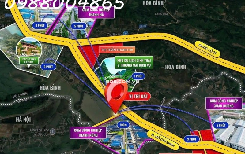 Giá chỉ hơn 400 triệu/lô 82m2 tại Lạc Thủy - Hoà Bình, sổ đỏ trao tay!