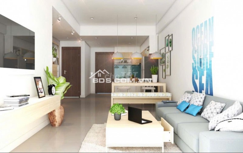 Bán căn hộ Lucky Dragon tầng 9, Đỗ Xuân Hợp 2PN 2WC 71m2