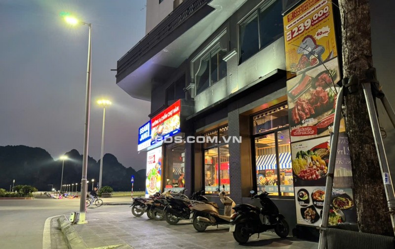 Cho thuê mặt bằng tầng 1 và 2 - 2 căn liền kề tại KĐT Monbay, P.Hồng Hải