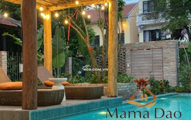 BÁN VILLA TRẢNG KÈO – HỘI AN  DÒNG TIỀN ĐANG THUÊ 60–80 TRIỆU/THÁNG