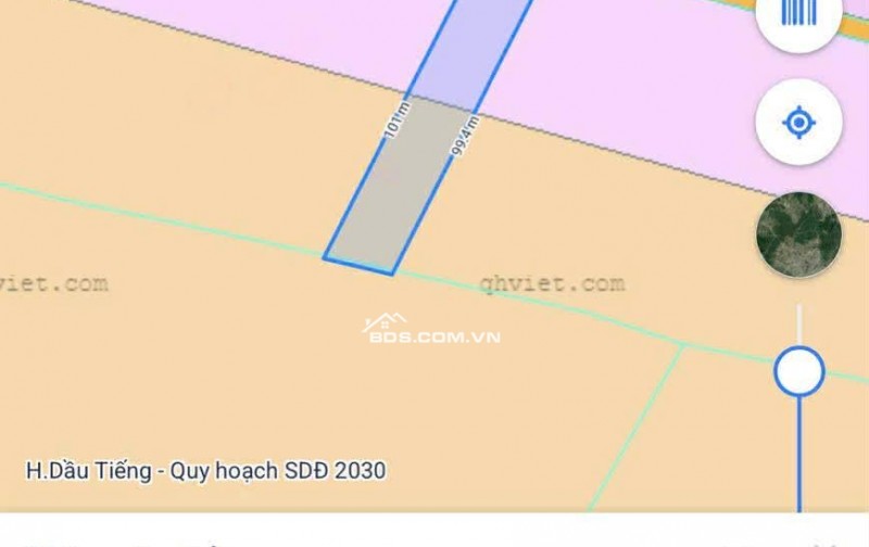 THANH LÝ LÔ ĐẤT 20*100*100 THỔ CƯ DH 715 DÂN ĐÔNG GIÁ 2TY450 CÓ LỘC