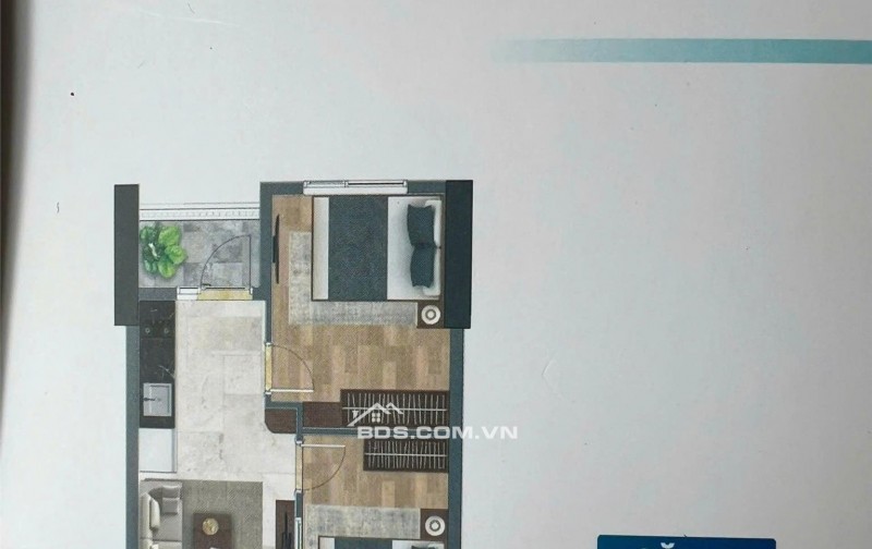 Chính chủ cần bán CC Bcons Solary, 400 triệu (20%), DT 47.03 m2, 2PN + 1WC, giá 1,753 tỷ