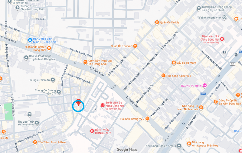 Bán nhà cấp 4 sổ hồng riêng đường Đồng Khởi phường Bình Đa TP Biên Hòa Đồng Nai