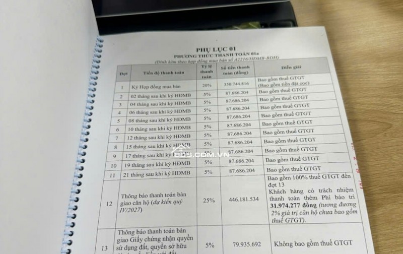 Chính chủ cần bán CC Bcons Solary, 400 triệu (20%), DT 47.03 m2, 2PN + 1WC, giá 1,753 tỷ