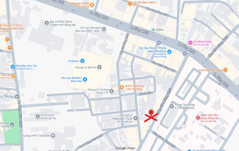 Bán nhà cấp 4 sổ hồng riêng đường Đồng Khởi phường Tam Hiệp TP Biên Hòa Đồng Nai