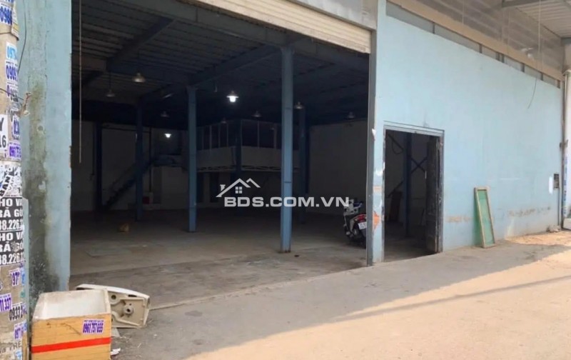 Cho thuê kho xưởng sàn sd 500m2 gần cầu An Lộc, Hà Huy Giáp Quận 12