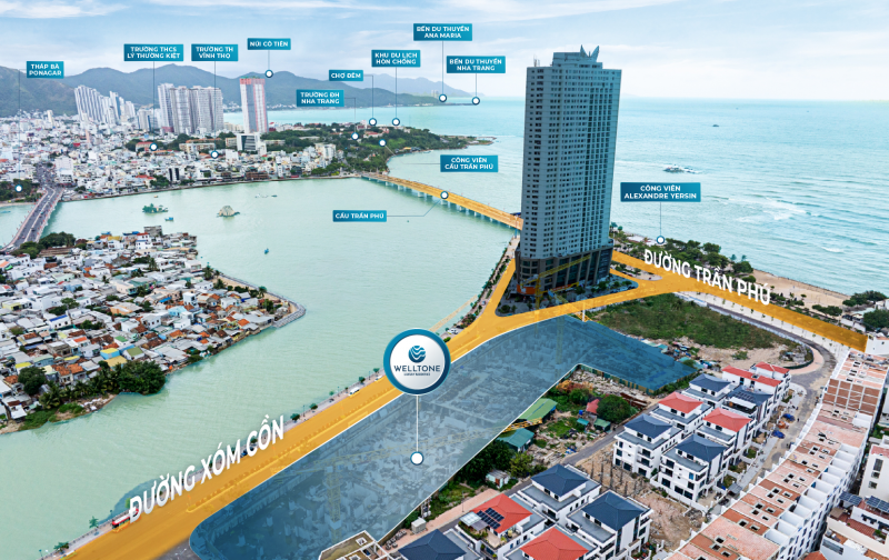 Căn hộ biển mặt tiền đường Trần Phú - sở hữu lâu dài tại Nha Trang