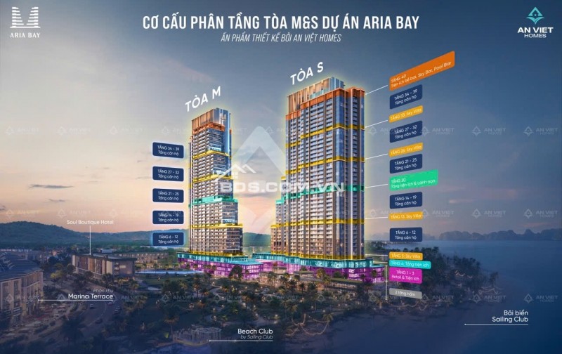 Bán Căn Hộ cao cấp Aria Bay Hạ Long