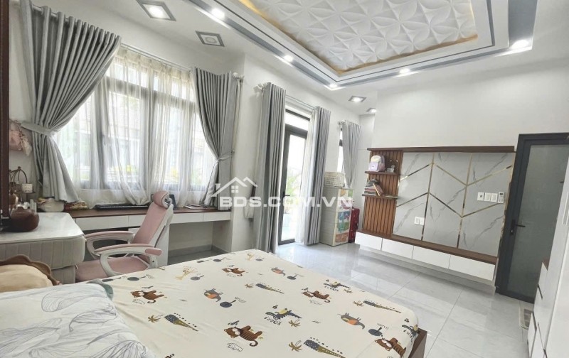 [NHÀ BÈ] BÁN NHÀ 4 TẦNG KDC GREEN RIVERSIDE ANH TUẤN – 83M² NGANG 6.4M – GARA ÔTÔ– 4PN 5WC