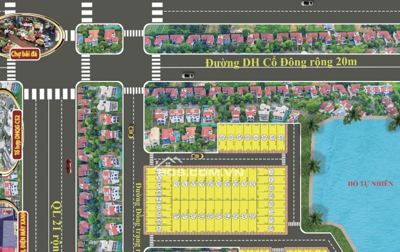 Đất nền f1 hoà lạc khu CNC