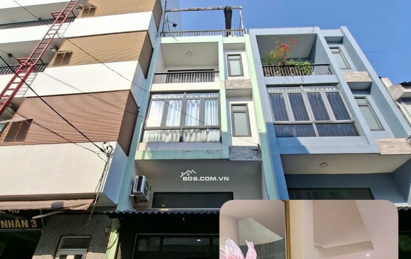 Nhà Thạnh Lộc Q.12, hẻm 8m xe hơi
 tránh 5 tầng chỉ  5.3 tỷ