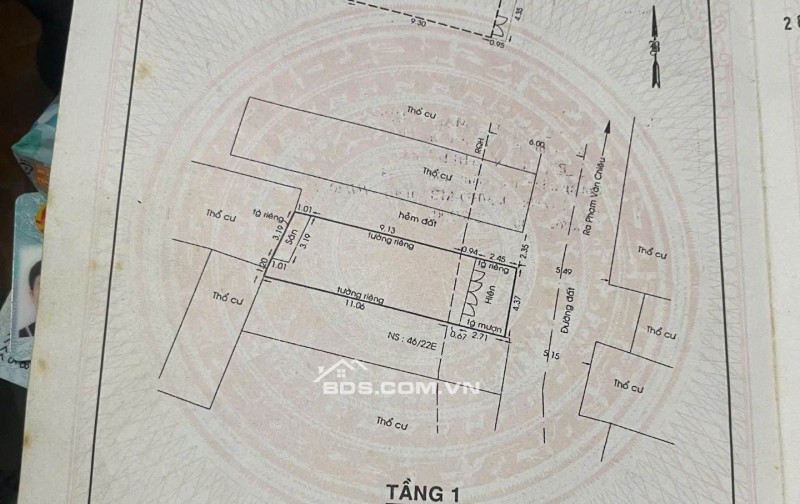 NHÀ GÒ VẤP - GẦN NGÃ TƯ PHẠM VĂN CHIÊU - KINH DOANH SẦM UẤT