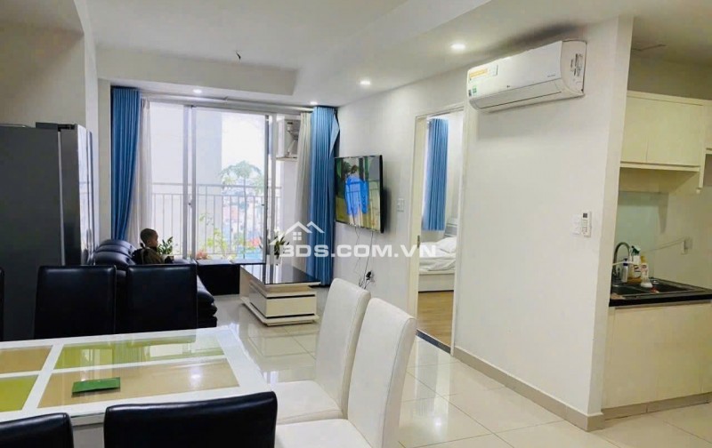 Chung cư Carillon 2, 2PN, 2WC, 70m2, 2PN, Căn góc, Nội thất, 11tr/th.