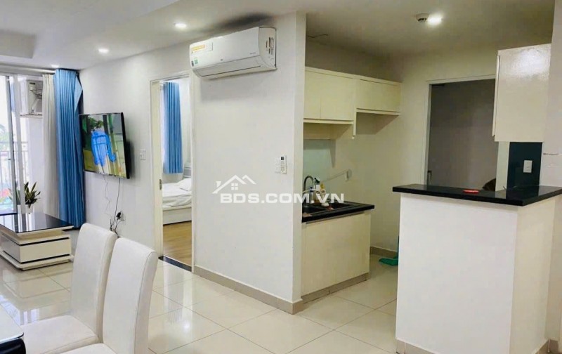 Chung cư Carillon 2, 2PN, 2WC, 70m2, 2PN, Căn góc, Nội thất, 11tr/th.