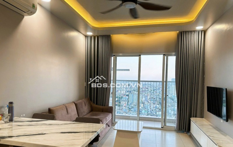 Chung cư Riverside 90, Nguyễn Hữu Cảnh, BT: 75m2, 2p ngủ, NT mới, 15tr5/th.