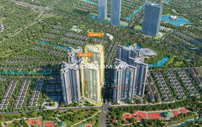 Dự án chung cư khoáng nóng cao cấp Alumi Premium 4