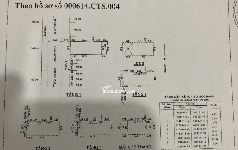 Bán nhà MT đường mai văn vĩnh P tân quy Q7 6,4x20m NH 6,8m 3L sân thượng giá 26,5ty TL