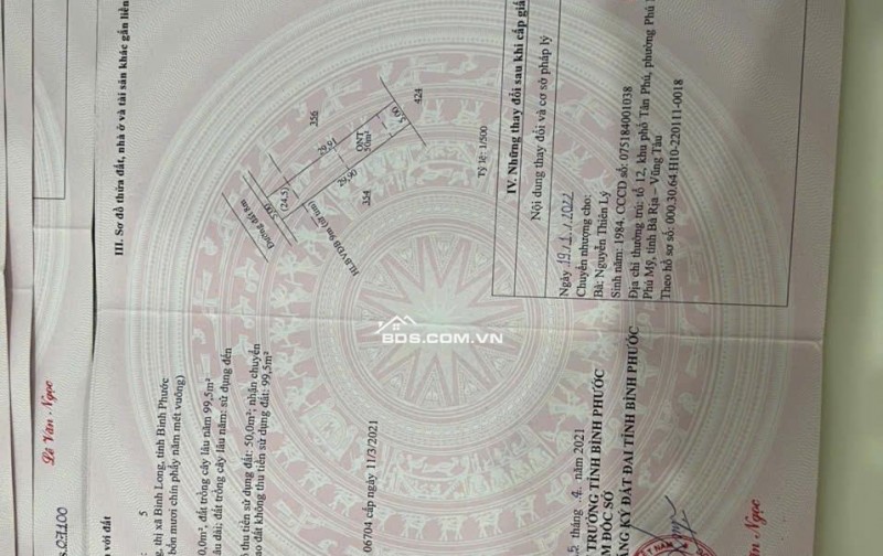 CƠ HỘI VÀNG ĐẦU TƯ ĐẤT THỔ CƯ 150M2 TẠI PHƯỜNG AN LỘC BÌNH PHƯỚC SỔ ĐỎ CHÍNH CHỦ GIÁ CHỈ 2.1 TỶ, LIÊN HỆ NGAY!