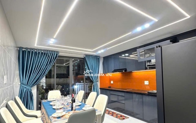  NHÀ MỚI TINH 5 TẦNG VÀO Ở NGAY  – Ô TÔ NGỦ TRONG NHÀ  - GẦN CV PM QUANG TRUNG - GIÁP GÒ VẤP - 61M2- 7,5 TỶ TL