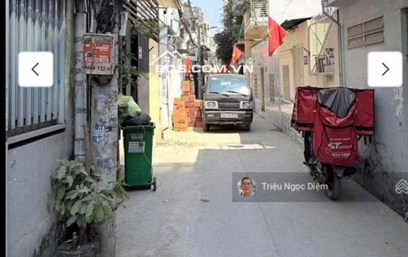 BÁN NHÀ 2 MẶT HẺM XE HƠI - GIÁ TỐT TẠI 643/60 XVNT, Phường 26, Bình Thạnh, HCM