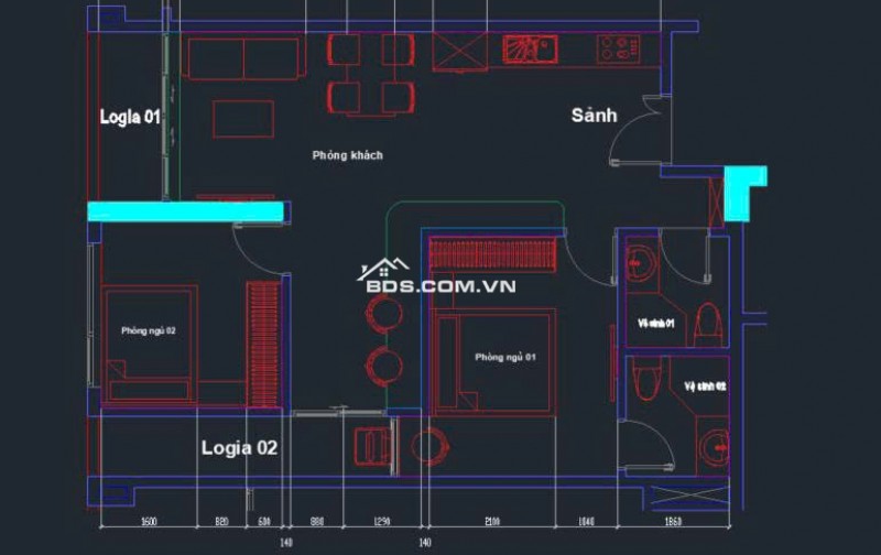 BÁN CĂN HỘ CHUNG CƯ RUBY PARK PHÚC LỢI, 73.3M2 CHỈ 5 TỶ 195 TR. LH:0988011195