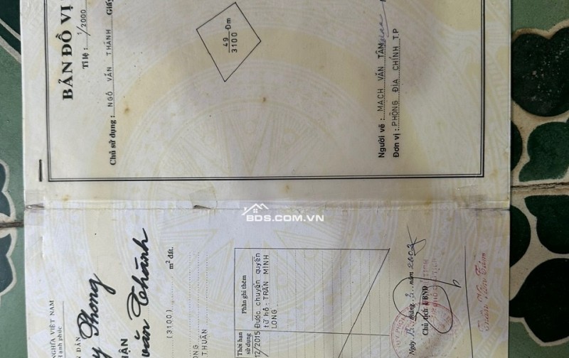 Bán Đất Dự Án Khu Dân Cư Mới A3, Xã Chí Công.