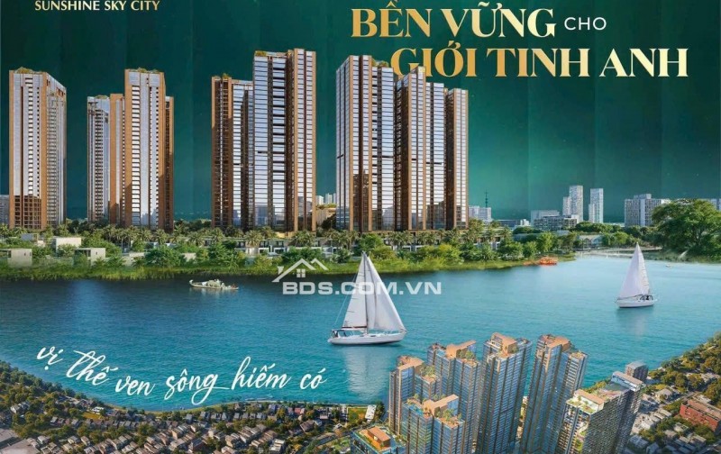 Sunshine Sky City tòa V8, V9 nhận giữ chỗ sớm chiết khấu 1% giá từ 98 triệu/m2