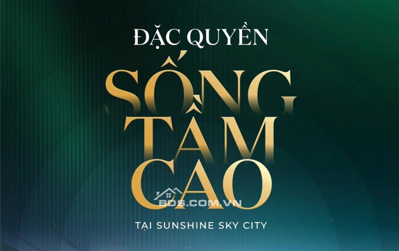 Chiết khấu 1% khi booking sớm V8 tại Sunshine Sky City với giá từ 98 triệu/m2 chưa VAT, KPBT