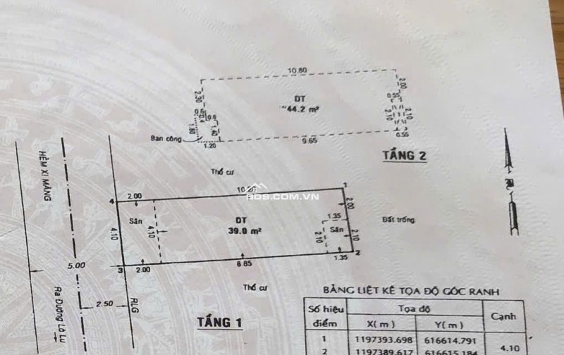 BÁN NHÀ LÒ LU, TRƯỜNG THẠNH, QUẬN 9 DT50M2 SHR CHỈ 4.5 TỶ. LH:0332456604 (NGỌC)