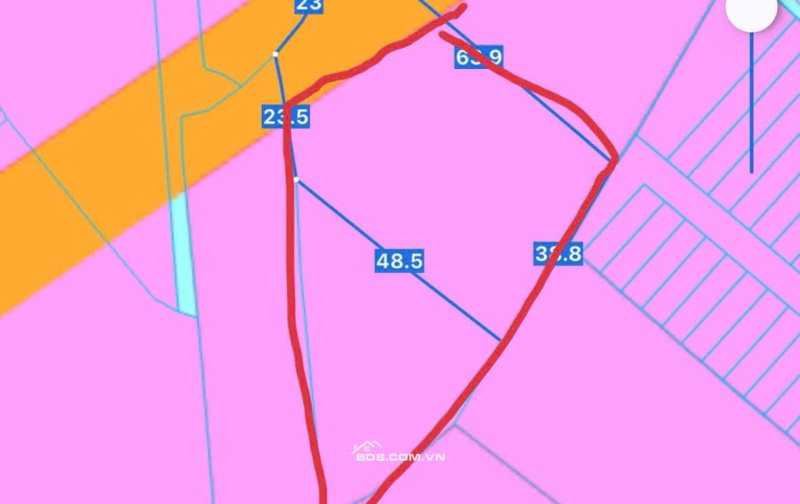 BÁN 3300M2 ĐẤT TẠI PHƯỚC TÂN - TP BIÊN HOÀ. SHR. 33 TỶ. LH:0933449988.