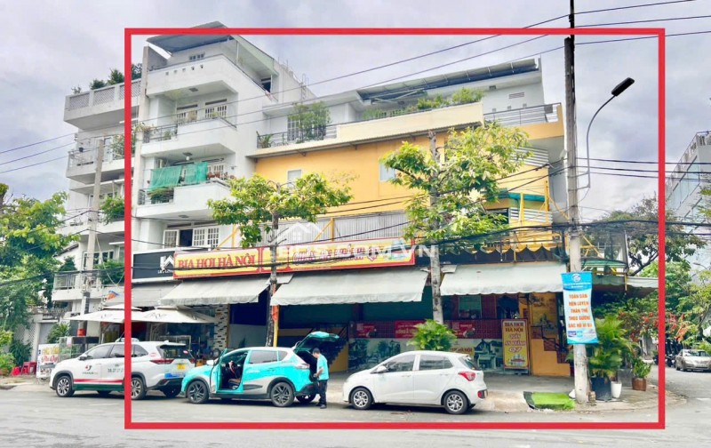 Căn góc kinh doanh diện tích lớn Mặt tiền Đường số Cư Xá Ngân Hàng. Q7