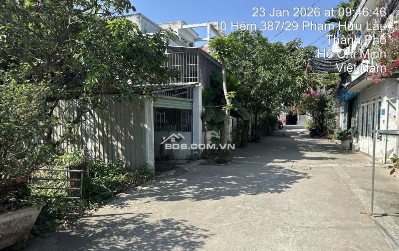 BÁN ĐẤT NHÀ BÈ - HẺM 387/29 PHẠM HỮU LẦU – 95M2 SỔ HỒNG RIÊNG 7.6 TỶ.  LH:0901727879.