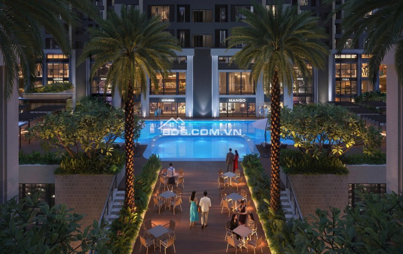 Căn hộ 2PN, bàn giao nội thất cơ bản, sổ lâu dài.