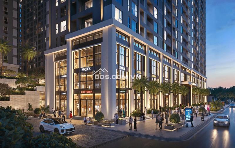 Căn hộ 2PN, bàn giao nội thất cơ bản, sổ lâu dài.