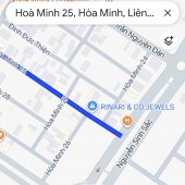 Bán 1 cặp đất đường Hòa Minh 25 - Trục thông Nguyễn Sinh Sắc