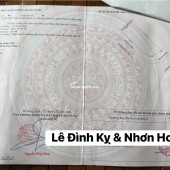 Bán đất GÓC 2 mặt tiền đường Lê Đình Kỵ & Nhơn Hoà 19