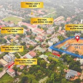 BÁN ĐẤT NỀN TẠI HÀ NỘI GẦN TRƯỜNG C1,2,3 KHU ĐÔNG DÂN CƯ