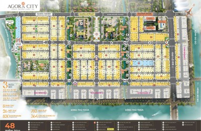 Cần Bán Đất 2 Mặt Tiền Tỉnh Lộ 818 Tiện Kinh Doanh Buôn Bán Tại Agora City - KĐT Thương Mại Hàng Chính Thủ Thừa