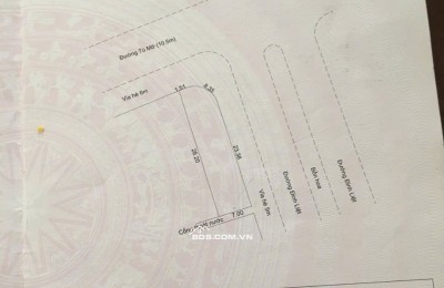 Bán đất LÔ GÓC 2 mặt tiền đường 10,5 Tú Mở & Đinh Liệt